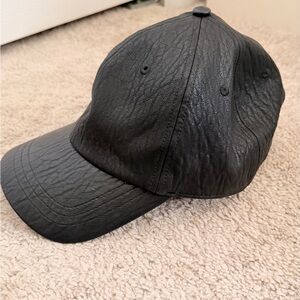 a new day Black Textured Hat